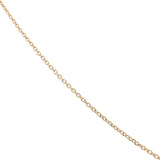 Collier doré petit coeur en nacre avec oeil perle dorée 42 cm