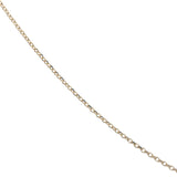 Collier doré oeil rond en nacre 42 cm