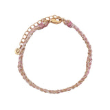 GM braided cord and chain bracelets