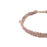 GM braided cord and chain bracelets