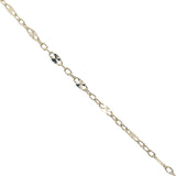 Collier doré scarabée taillé dans du quartz citron 42 cm