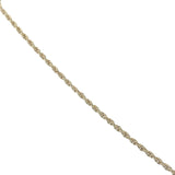 Collier doré Johri Bazaar améthyste et fil doré 42 cm