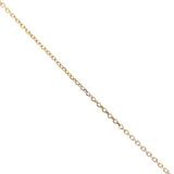 Gold necklace and natural stone palm tree