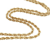 Collier doré goutte martelée lapis lazulis 50 cm