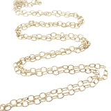 Sautoir Bola doré boule cratère onyx verte et prehnite 110 cm