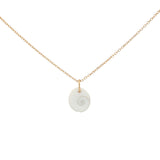 Collier doré petit oeil de Sainte Lucie 42 cm