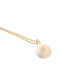 Collier doré petit oeil de Sainte Lucie 42 cm