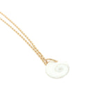 Collier doré petit oeil de Sainte Lucie 42 cm