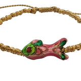 Fish cord bracelet