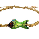 Fish cord bracelet