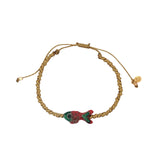Fish cord bracelet