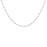Santa Maria Necklace in 925 Silver and Turquoise