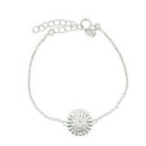 925 silver bracelet with star medal