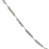 Collier doré mix labradorite et pierre de lune 42 cm