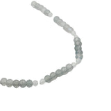 Collier doré mix labradorite et pierre de lune 42 cm