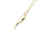 Collier doré piment 50 cm