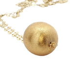 Bola doré boule brossée 110 cm