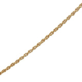 Collier doré fleur tourmaline 42 cm