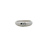 Bague en argent 925 anneau et zircon