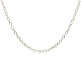Collier doré maille ovale