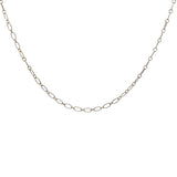 Collier doré maille ovale et ronde