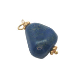 Charms doré lapis lazulis et couronnes dorées