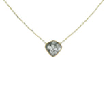 Collier slice organic diamond