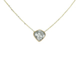 Collier slice organic diamond
