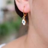 Fatima's hand and eye earrings