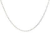 Collier doré maille rectangle 2,5 mm