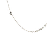 Collier doré maille ovale ciselée