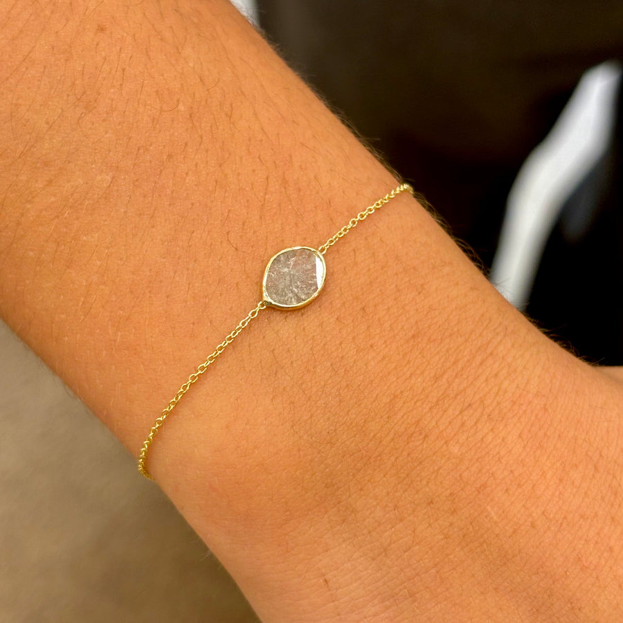 Bracelet slice diamond