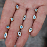 Fatima's hand and eye ear studs