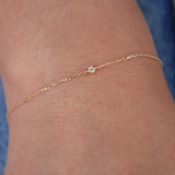 Bracelet or et diamant