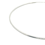 Fine 925 silver creoles XXL 9cm