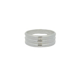 Triple ring in 925 silver