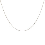 Collier doré mini boules facettées