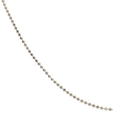 Collier doré mini boules facettées