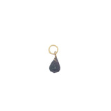Charms doré améthyste en goutte