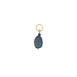 Charsm doré lapis lazulis et petite spinelle noire
