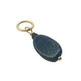 Charsm doré lapis lazulis et petite spinelle noire