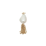 Charms doré perle de culture et chainettes