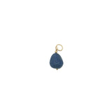 Charms doré lapis lazulis et petites perles dorées