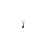 Charms doré tourmaline en goutte