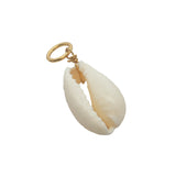 Charms doré cauri naturel