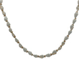 Collier doré coquillages et couronnes dorées 75 cm
