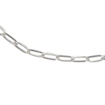 Bracelet argent maille rectangle