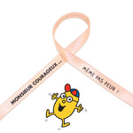 monsieur courageux... même pas peur - Bracelet Satin