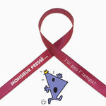 monsieur préssé... jai pas ltemps! - Bracelet Satin