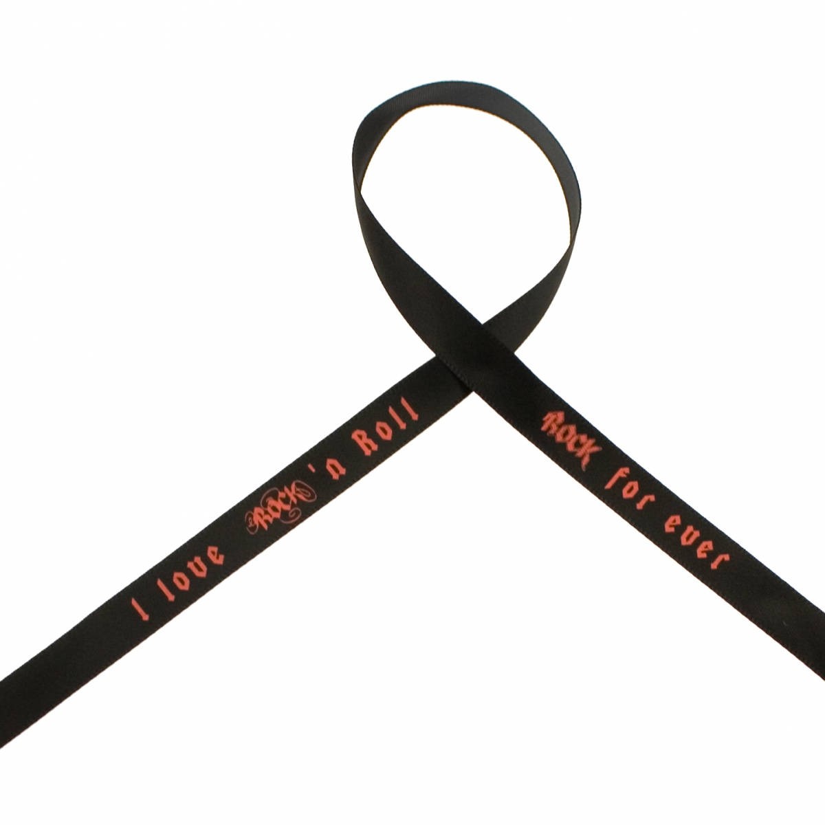 i love rock n roll rock for ever - Bracelet Satin